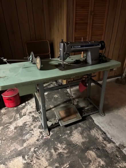 Photo of free Singer industrial sewing machine (Bayside, NY) #3
