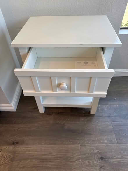 Photo of free White side table (Evergreen-The Villages) #3