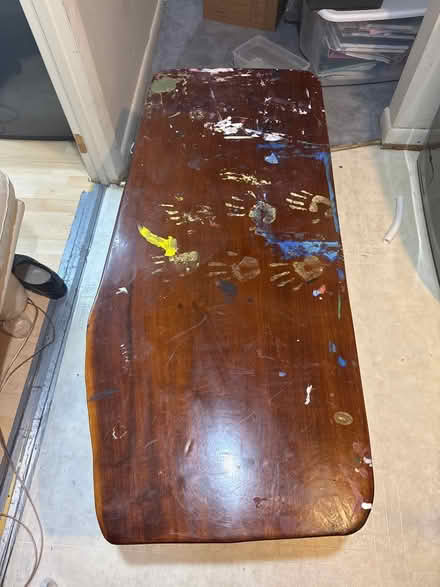 Photo of free Solid wood coffee table (North Springfield) #2