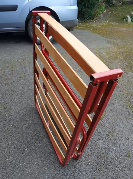 Photo of free Single slatted folding bed (Harlech LL46) #2