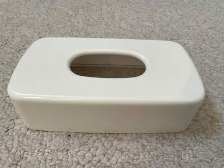 Photo of free White plastic tissue holder (West Plano) #1