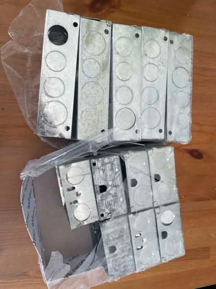 Photo of free Mixed socket and switch back boxes (E4) #3