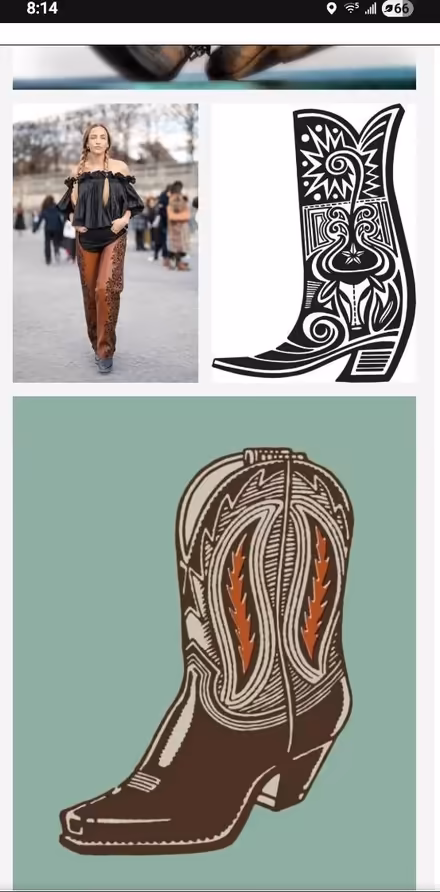 Photo of Old cowboy cowgirl boots (Schaumburg) #1