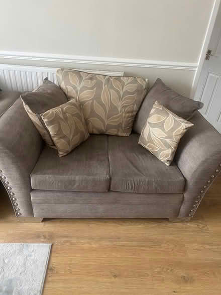 Photo of free Three & two seater sofas (Kirkby L32) #2