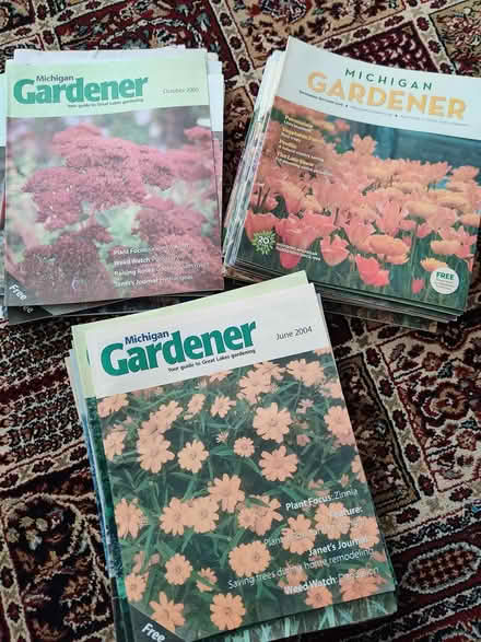 Photo of free Michigan Gardener misc issues (Troy, Big Beaver & Dequindre) #1