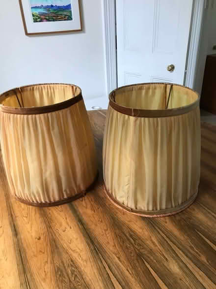 Photo of free Pair of marble table lamps - about 40cm tall (Lewes BN7) #3