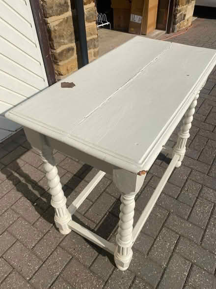 Photo of free Antique hall table (painted) (Norton, NN11) #1