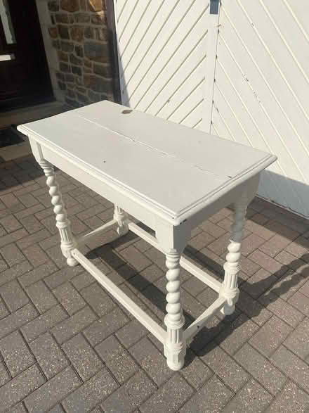 Photo of free Antique hall table (painted) (Norton, NN11) #2