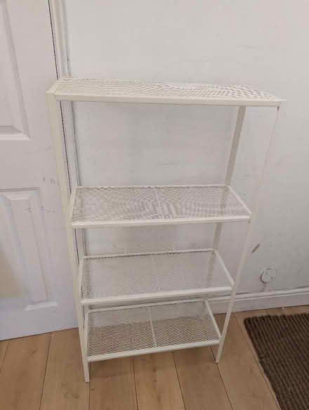 Photo of free White mesh shelves (Battersea SW11) #1