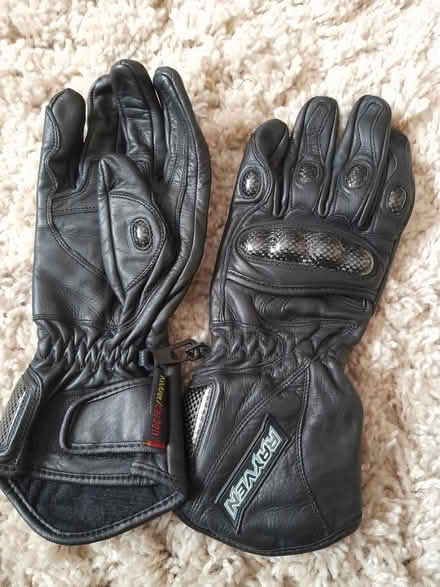 Photo of free Leather bike gloves (Allenton) #1