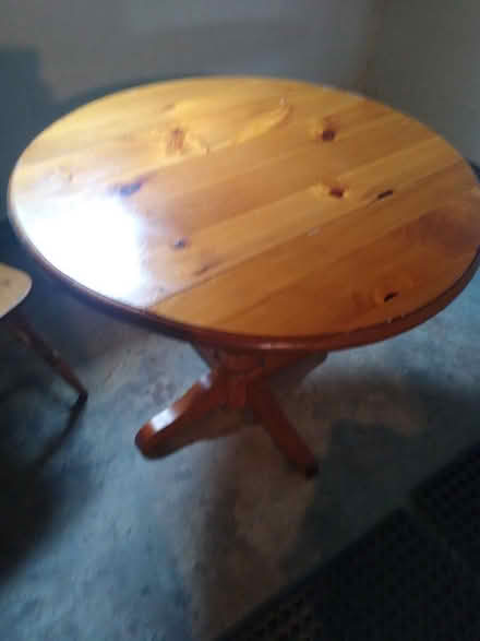 Photo of free Kitchen table and 2 chairs (Mount Ephraim, NJ) #2