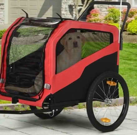 Photo of free Dog ramp and trailer (large) (Dublin 16) #1
