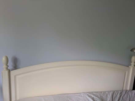 Photo of free Headboard for Kingsized Bed (Cream) (University of Bedfordshire Polhill Campus MK41) #1