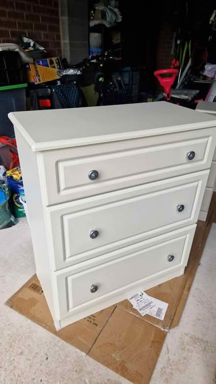 Photo of free 1 x Chest and 2 x Bedside Drawers (Billinge Wigan) #1
