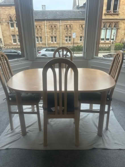 Photo of free Extendable dining table (Byres road G12) #1