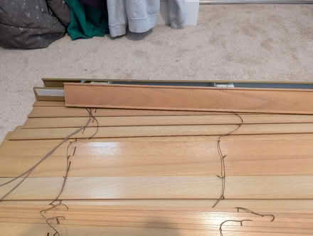 Photo of free Wooden bay window blinds (Cumnor OX2) #3