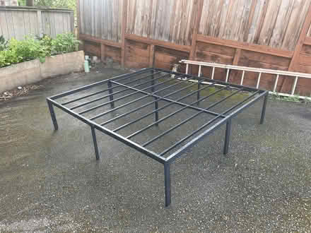 Photo of free King bed frame (North Queen Anne) #2