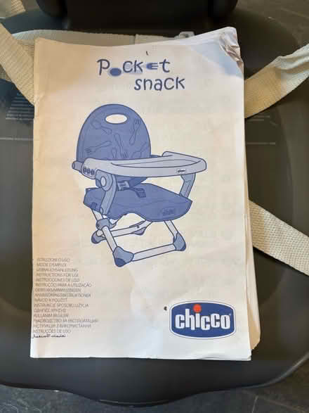 Photo of free Chicco pocket snack chair (Glenrothes KY7) #4