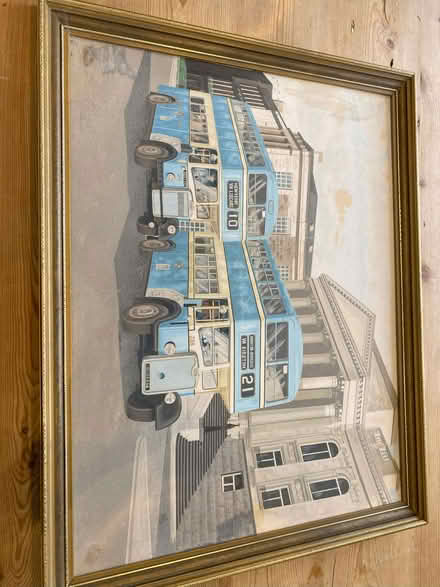 Photo of free Amateur Painting - Retro Buses (New Ferry/Moreton) (Grange CH48) #1