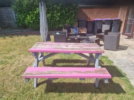 Photo of free Picnic bench (Edgmond TF10) #2