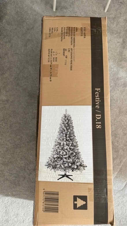 Photo of free Christmas tree (Fox Hollies B28) #1