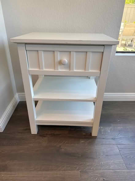 Photo of free White side table (Evergreen-The Villages) #1