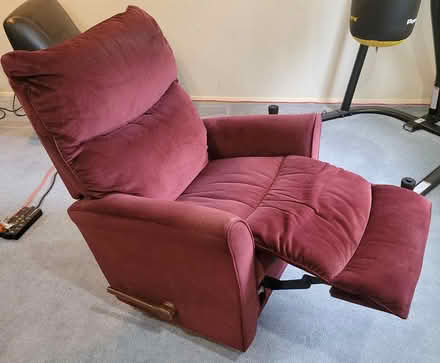 Photo of free Maroon Recliner (Bellevue-Redmond) #1