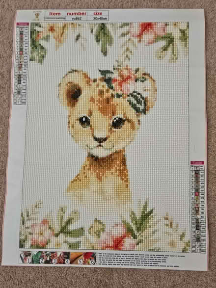 Photo of free Completed Diamond Art - Nursery animal pictures (Redditch B97) #3