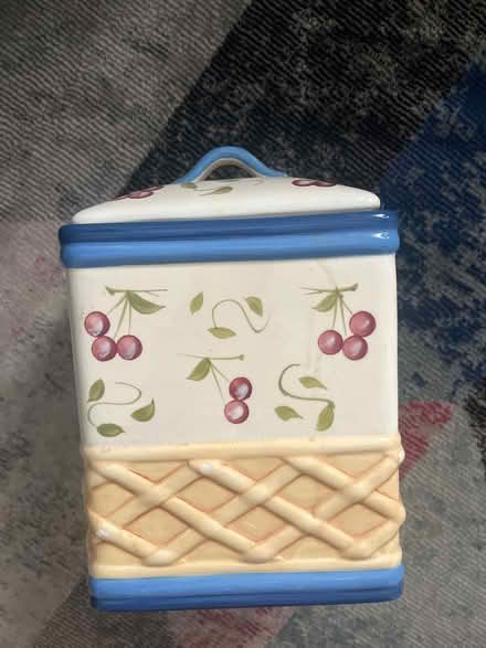 Photo of free Cherry Cookie Jar (08846) #1
