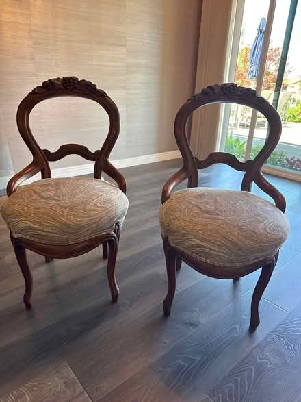 Photo of free pair of antique chairs (Evergreen-The Villages) #1