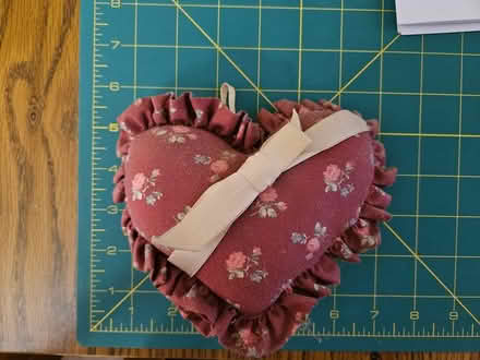 Photo of free heart shaped pillow/wall decor (North Denton (288 & 2164)) #1