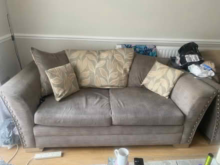 Photo of free Three & two seater sofas (Kirkby L32) #1