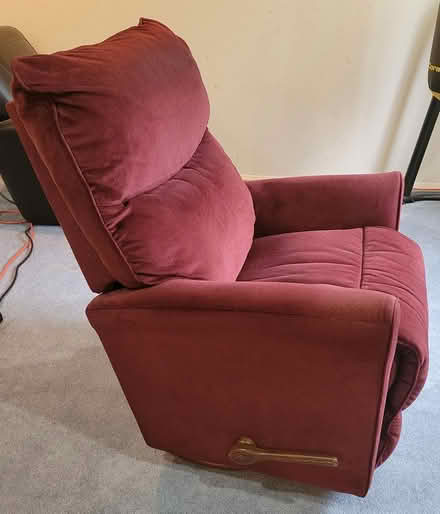 Photo of free Maroon Recliner (Bellevue-Redmond) #2