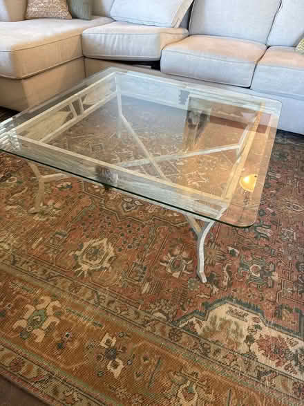 Photo of free glass topped coffee table (Evergreen-The Villages) #1