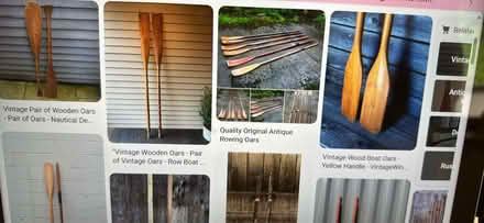 Photo of Old boat oars any condition (Dawlish Devon) #1