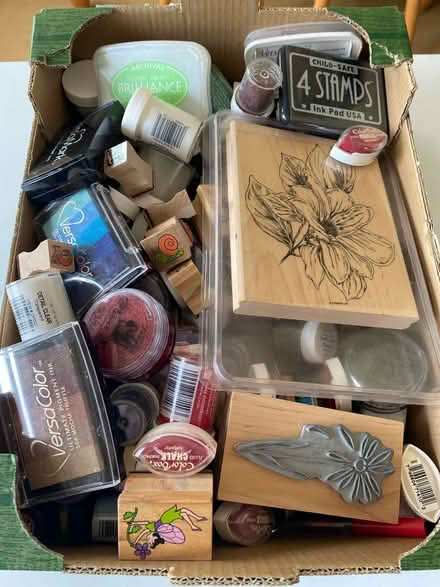 Photo of free Card making stamps & Inks (Coney Hall) #1