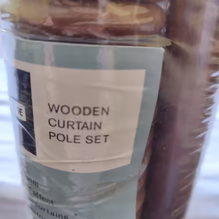 Photo of free Wooden curtain pole (Knowle FY2) #1