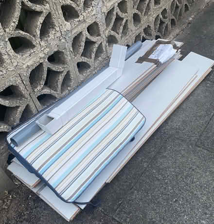 Photo of free White laminate floorboards (Orpington) #1