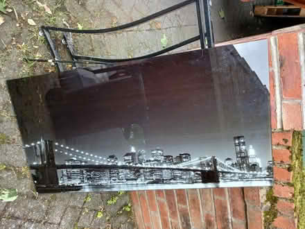 Photo of free IKEA glass topped desk (Boroughbridge) #1