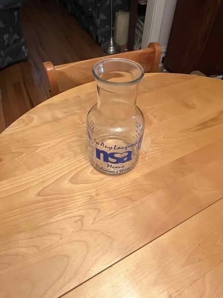 Photo of free Glass pitcher (Hintonburg) #1