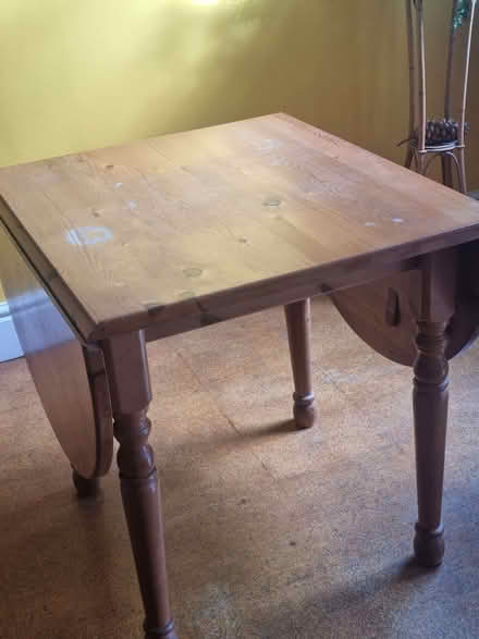 Photo of free Solid pine table and 4 chairs (Crookesmoor S10) #2