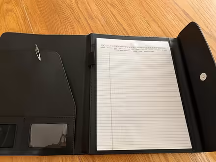 Photo of free professional notepad, file folders (northeast ann arbor) #1