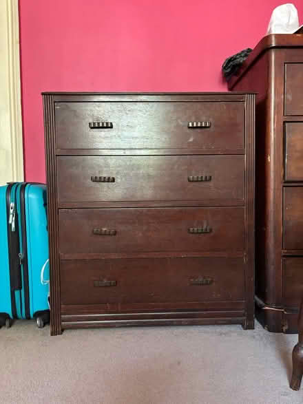 Photo of free Wooden chest of drawers (East Finchley N2 9DL) #1