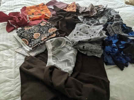 Photo of free Fabric Scraps & Plastic Buckles (East Village) #2