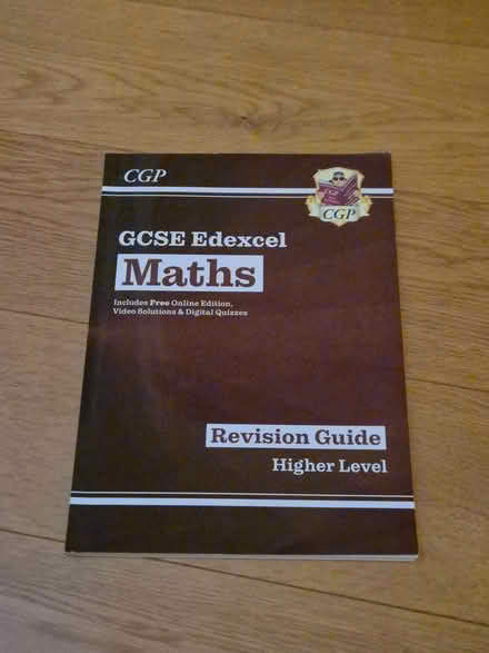 Photo of free GCSE Edexcel Maths Revision Guide (CGP) (City of Bristol BS6) #1