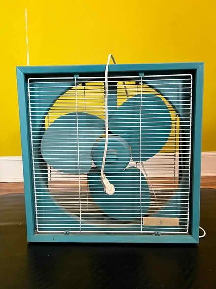 Photo of free GE Mid-Century Metal Box Fan (Takoma DC) #2