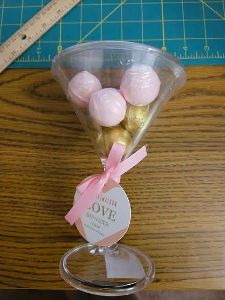Photo of free bath bombs champagne glass (North Denton (288 & 2164)) #1