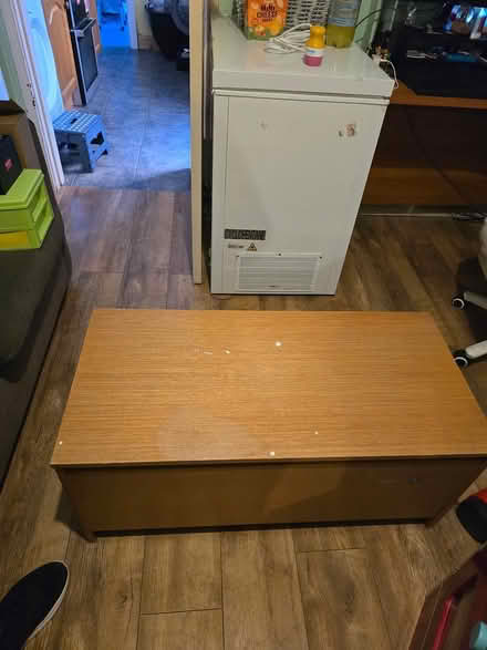 Photo of free Wooden ottoman (Nuneaton CV10) #1