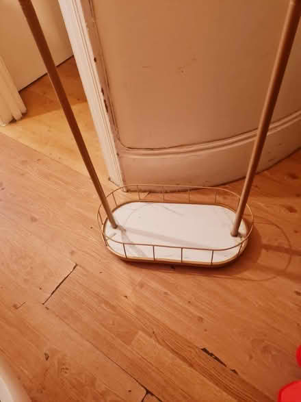 Photo of free Gold clothes rail 👗 (Harlesden) #3