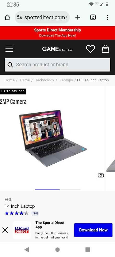 Photo of Laptop (Alfreton DE55) #1